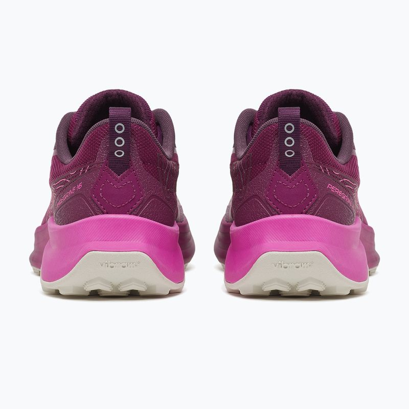 Scarpe da corsa donna Saucony Peregrine 16 plum/mulberry 4