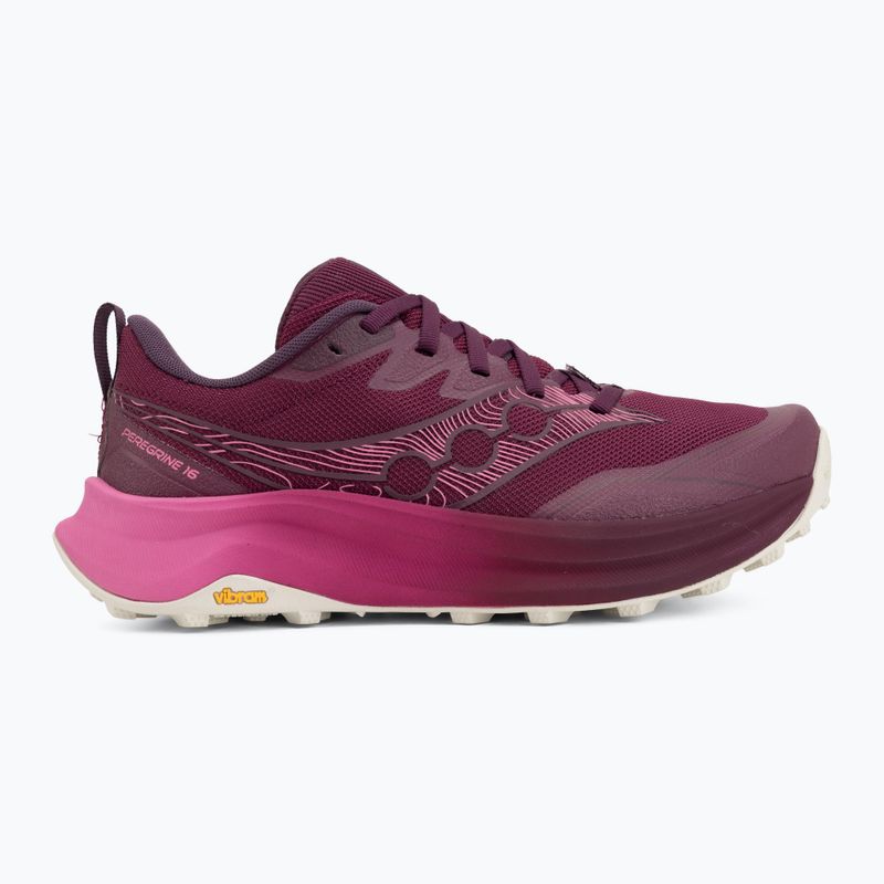 Scarpe da corsa donna Saucony Peregrine 16 plum/mulberry 2