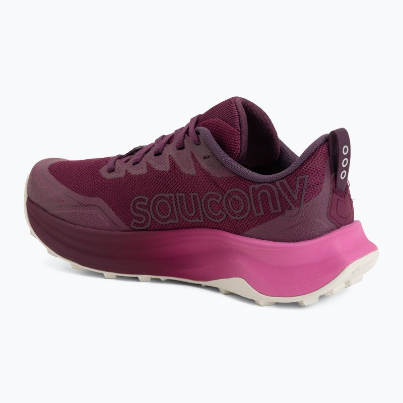 Scarpe da corsa donna Saucony Peregrine 16 plum/mulberry 3