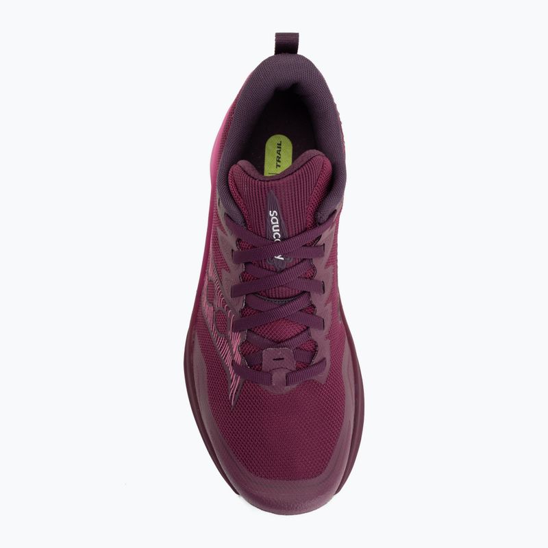 Scarpe da corsa donna Saucony Peregrine 16 plum/mulberry 5