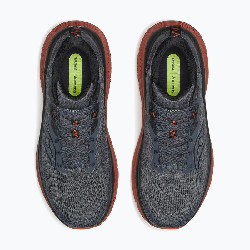 Scarpe da corsa uomo Saucony Guide Tr carbon/rust 5