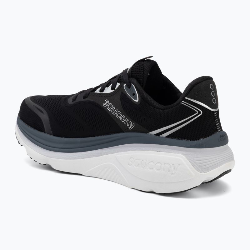 Scarpe da corsa uomo Saucony Hurricane 26 black/silver 3