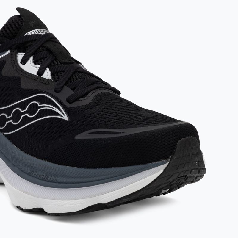 Scarpe da corsa uomo Saucony Hurricane 26 black/silver 7