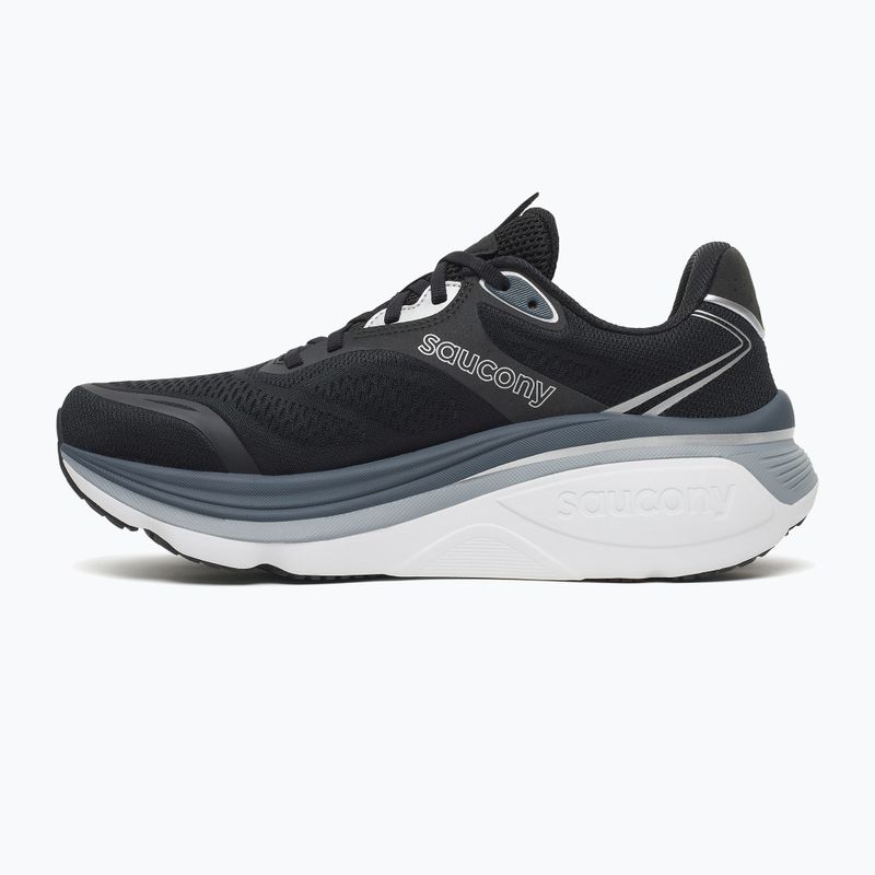 Scarpe da corsa uomo Saucony Hurricane 26 black/silver 2