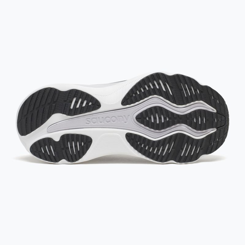 Scarpe da corsa uomo Saucony Hurricane 26 black/silver 5