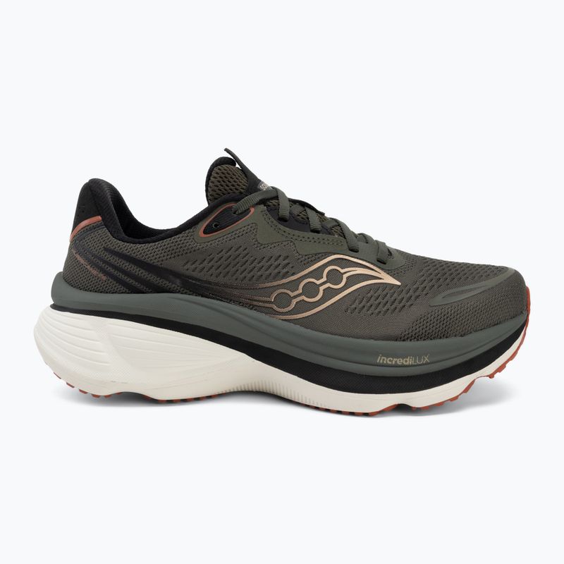 Scarpe da corsa uomo Saucony Hurricane 26 fatigue/black 2