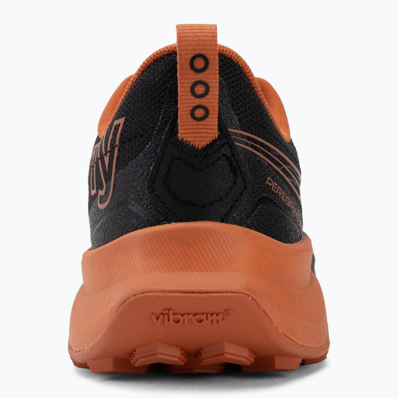 Scarpe da corsa uomo Saucony Peregrine 16 black/rust 6