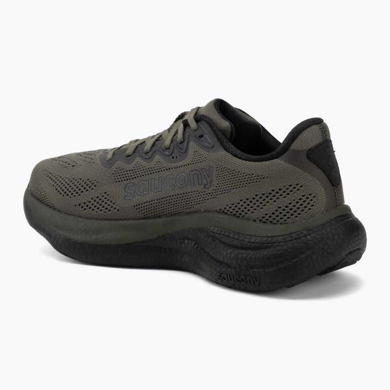 Scarpe da corsa uomo Saucony Ride 19 fatigue/black 3