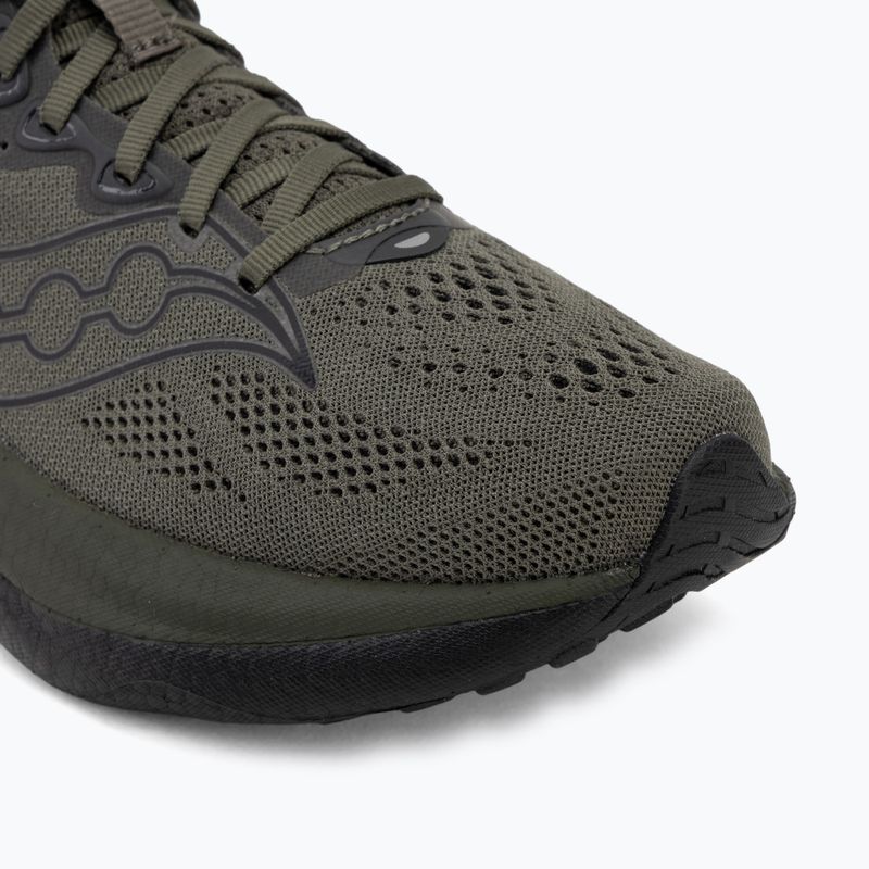 Scarpe da corsa uomo Saucony Ride 19 fatigue/black 7