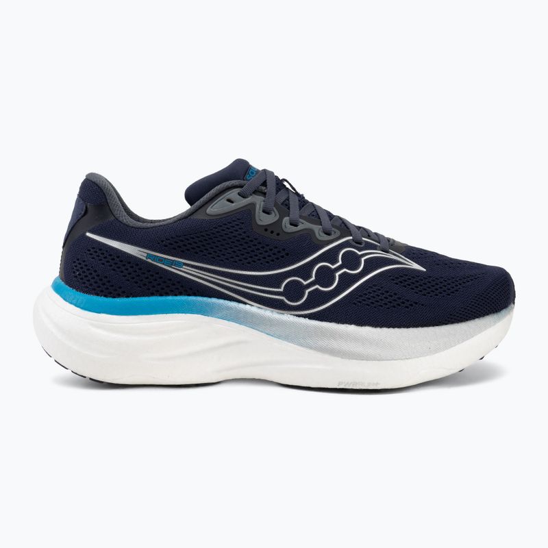 Scarpe da corsa uomo Saucony Ride 19 naval/cobalt 2
