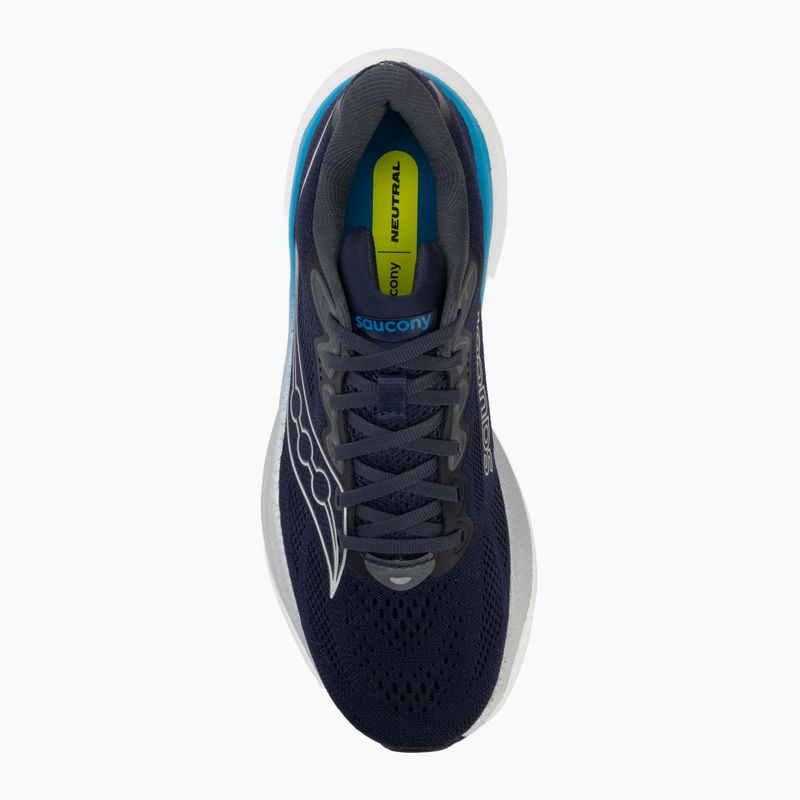 Scarpe da corsa uomo Saucony Ride 19 naval/cobalt 5
