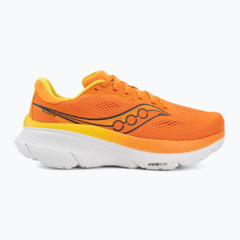 Scarpe da corsa uomo Saucony Guide 19 fuego/cyber 2