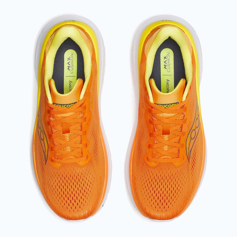 Scarpe da corsa uomo Saucony Guide 19 fuego/cyber 6