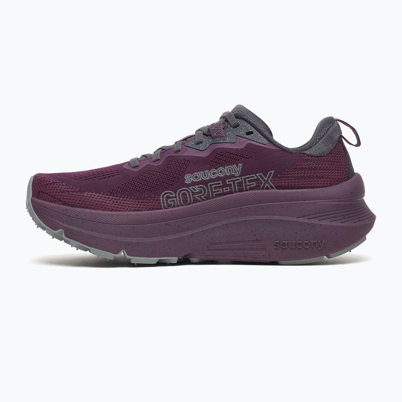 Scarpe da corsa donna Saucony Guide Tr Gtx eggplant 2