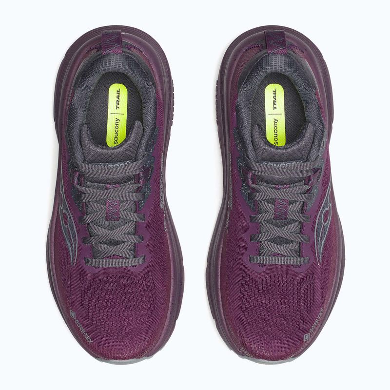 Scarpe da corsa donna Saucony Guide Tr Gtx eggplant 6
