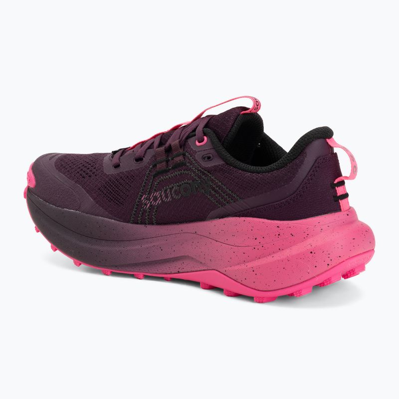 Scarpe da corsa donna Saucony Xodus Ultra 4 eggplant/shock 3