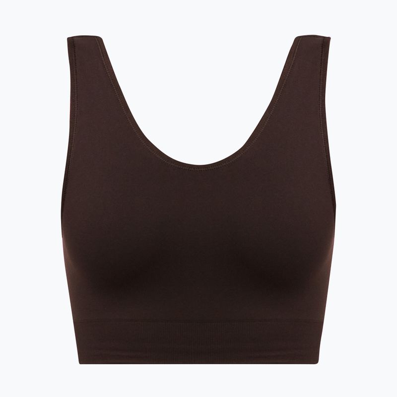 Reggiseno sportivo Sweaty Betty Stamina Seamless Scoop espresso brown 5
