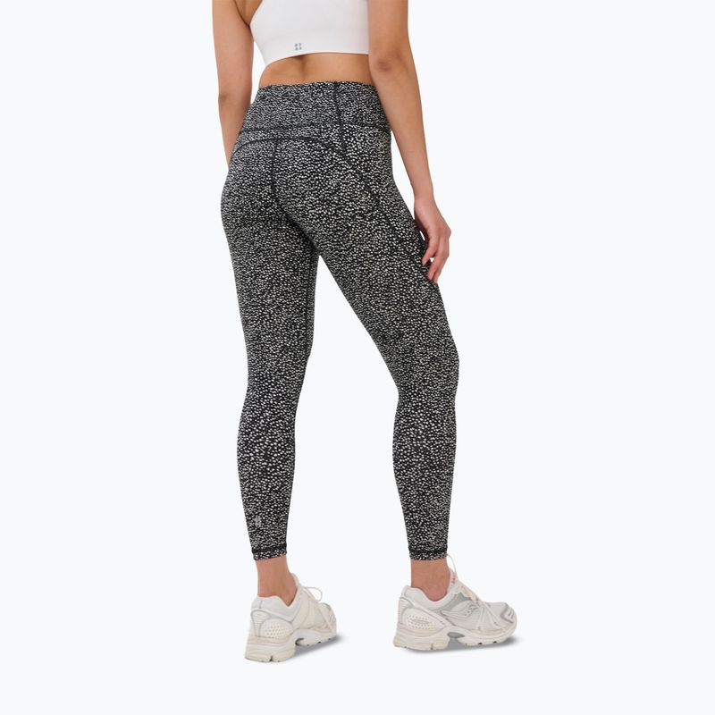 Leggings da allenamento donna Sweaty Betty Power Workout 7/8 black micro dot print 3