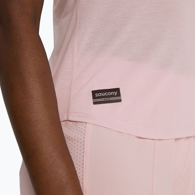 Maglia da running da donna Saucony Stopwatch Singlet silk heather 5
