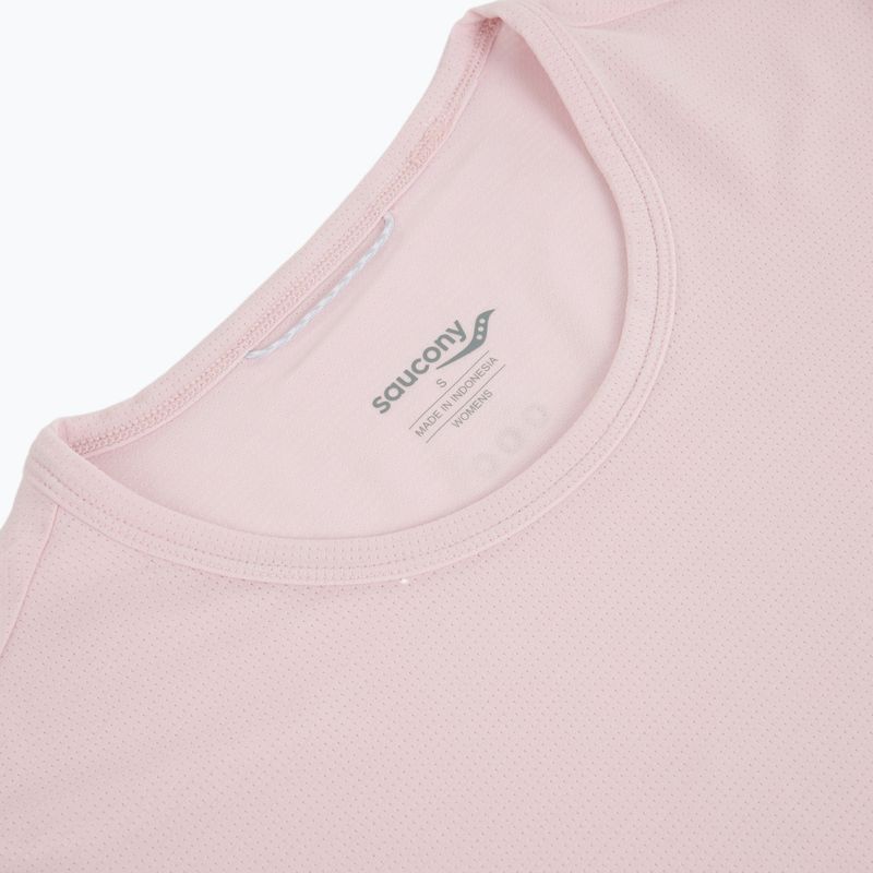 Maglia da running da donna Saucony Stopwatch silk heather 3