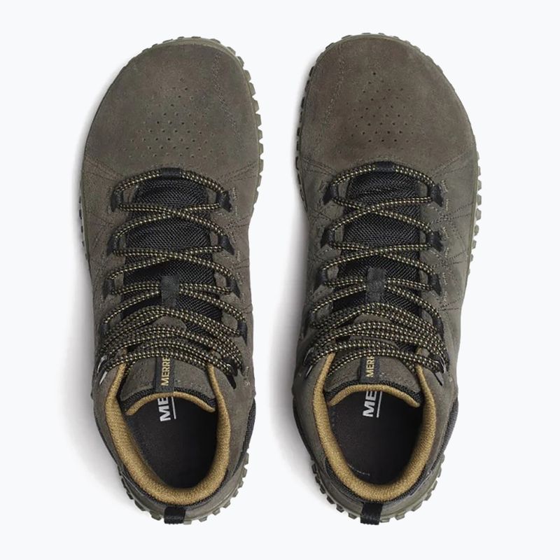 Scarpe barefoot uomo Merrell Wrapt Mid WP beluga 5