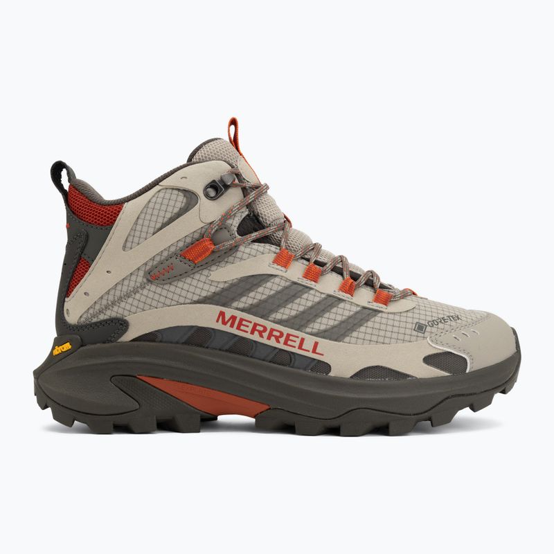 Scarpe da trekking uomo Merrell Moab Speed 2 Mid GTX diorite/ember 2