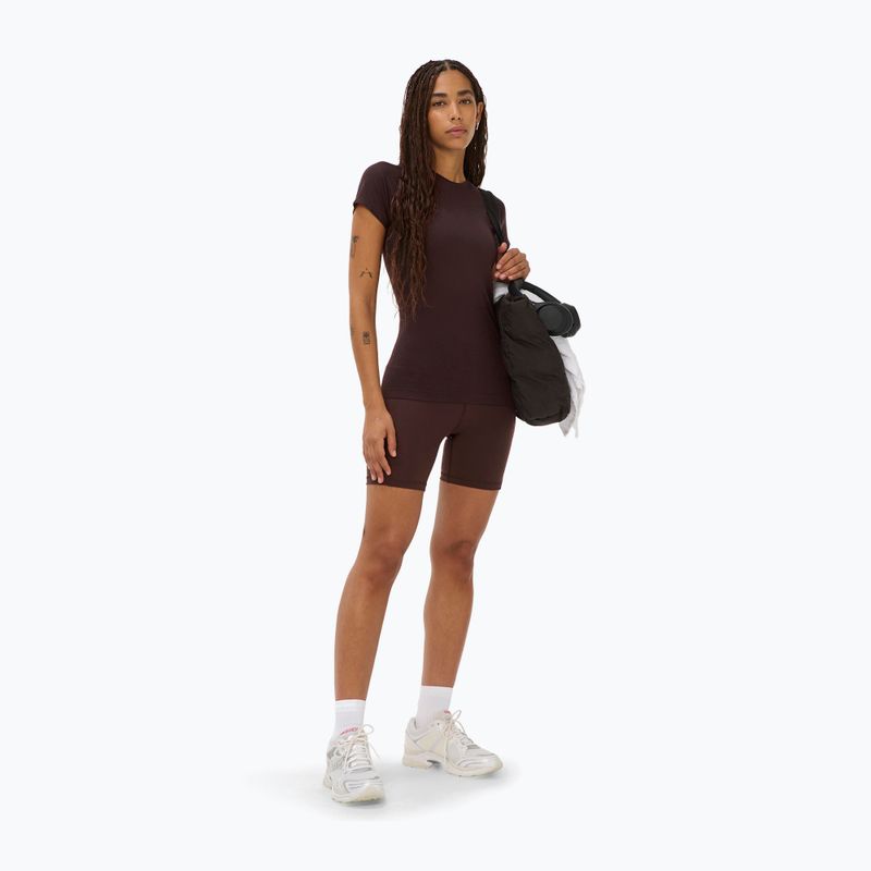 Pantaloncini da donna Sweaty Betty Power Biker 6" Espresso Brown 2
