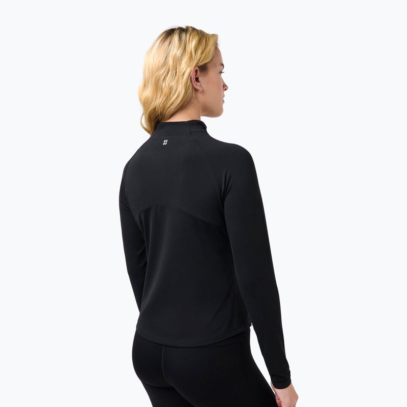 Felpa donna Sweaty Betty Ultimate Studio Zip Up black 3