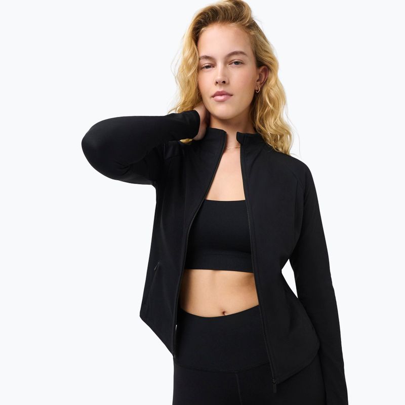 Felpa donna Sweaty Betty Ultimate Studio Zip Up black 4