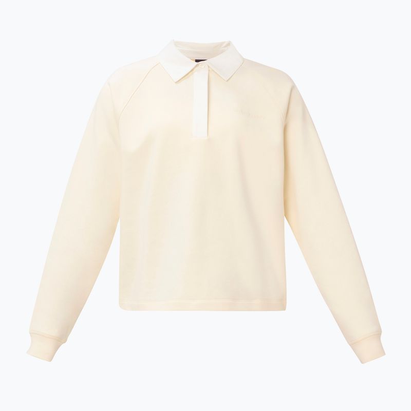 Felpa donna Sweaty Betty Revive Rugby ecru beige 5