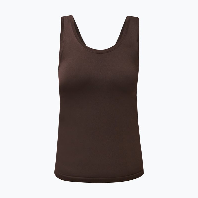 Maglietta da yoga da donna Sweaty Betty Seamless Ruched Tank espresso brown 6