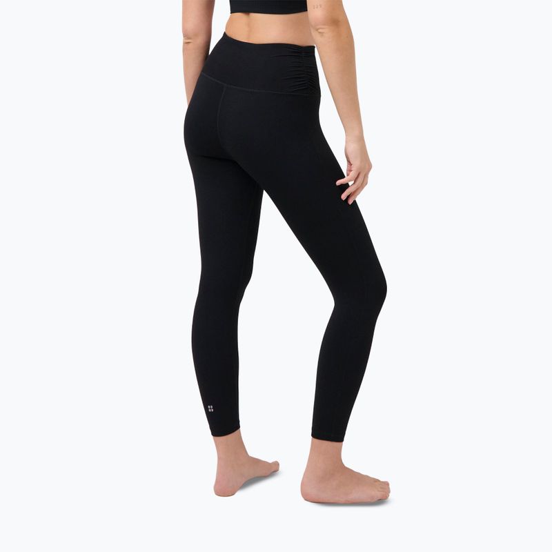 Leggings da allenamento donna Sweaty Betty Ultimate Studio 7/8 Ruched black 3