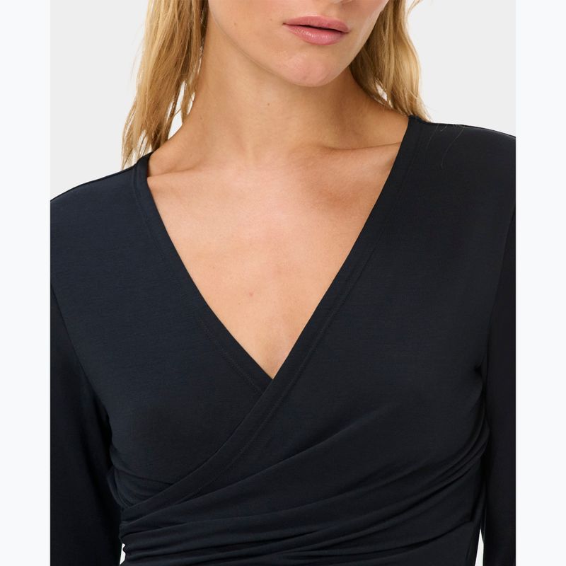 Longsleeve da donna Sweaty Betty Soft Flow Studio Wear Your Way black 6