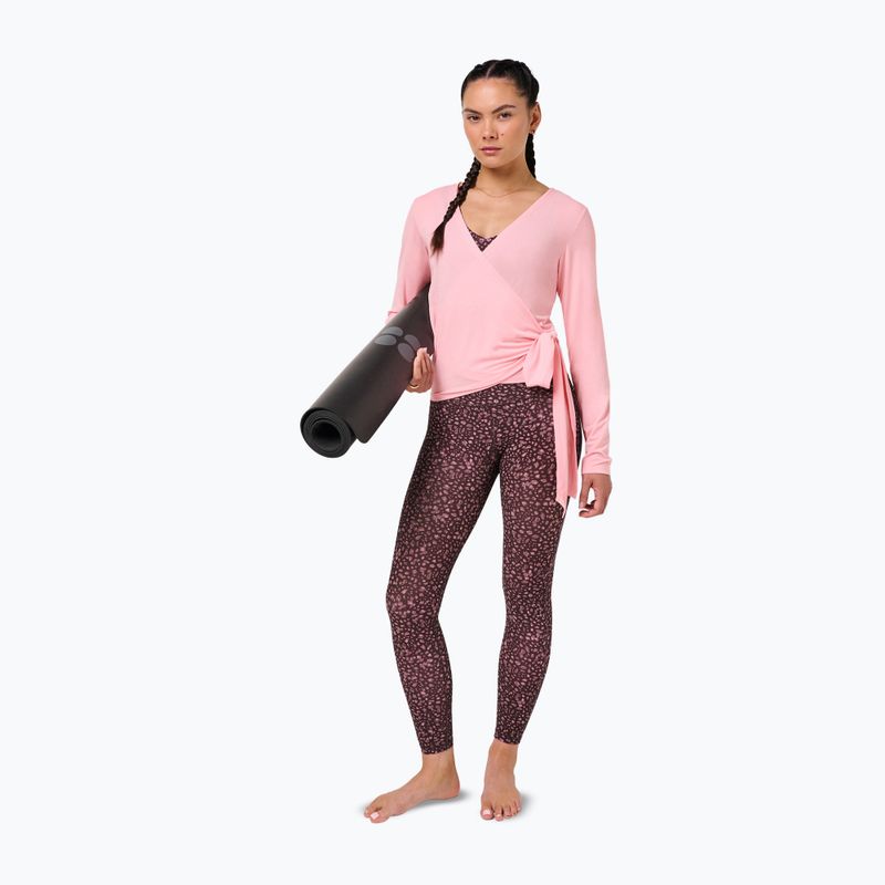 Longsleeve da donna Sweaty Betty Soft Flow Studio Wear Your Way deco pink 2