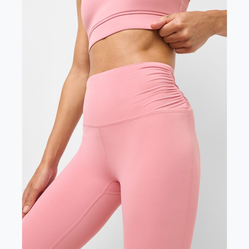 Leggings da allenamento donna Sweaty Betty Ultimate Studio 7/8 Ruched dark deco pink 4