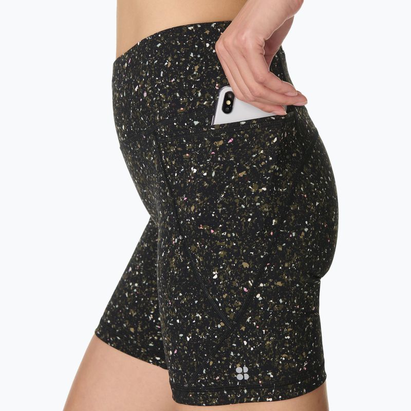 Pantaloncini da allenamento da donna Sweaty Betty Power 6" Biker green 4