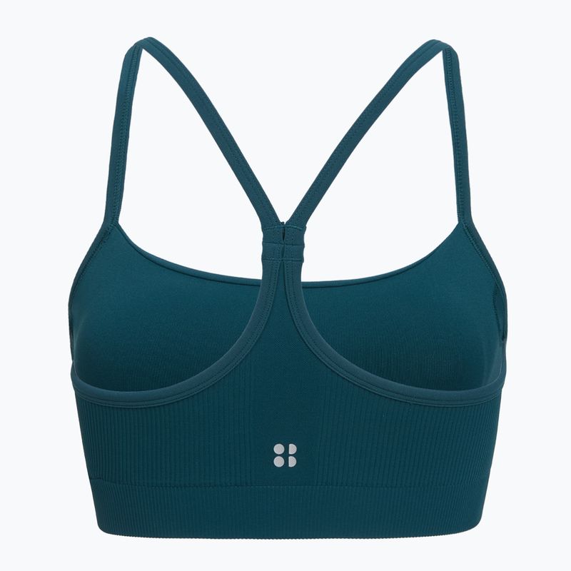 Reggiseno sportivo Sweaty Betty Sprint Rest Seamless Yoga green 8
