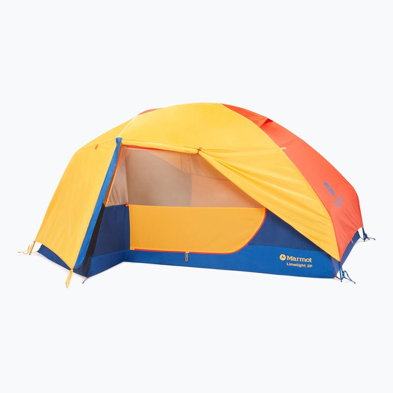 Tenda da trekking Marmot Limelight 2P solare/rosso per 2 persone