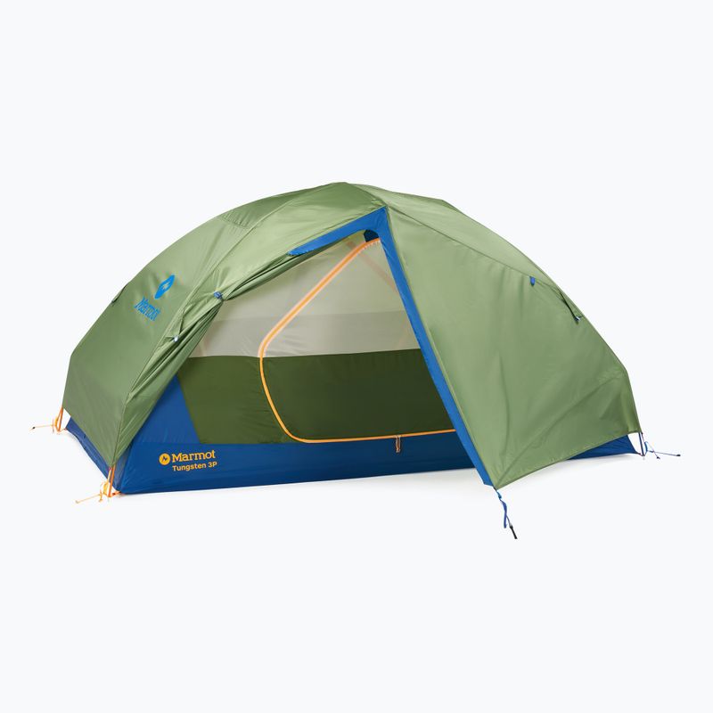 Tenda da trekking Marmot Tungsten 3P fogliame/azzurro scuro per 3 persone