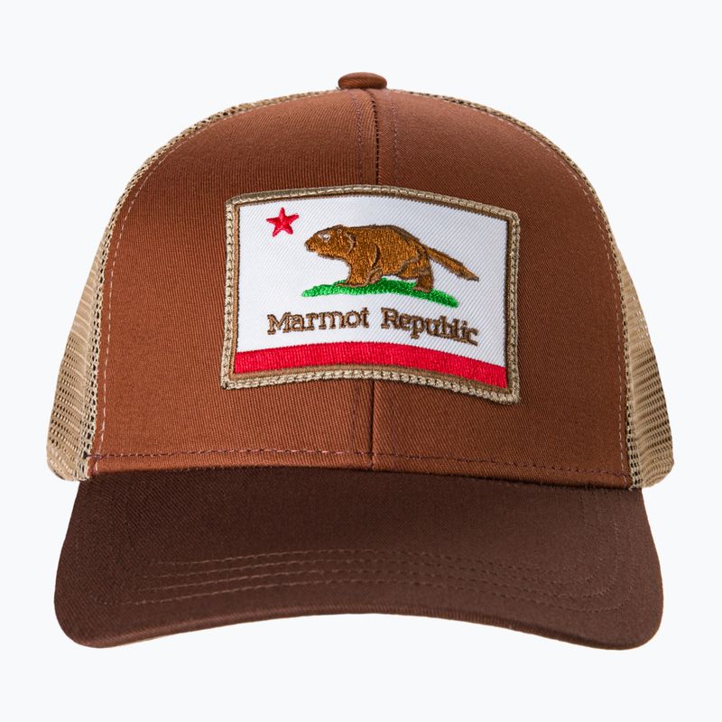 Cappello da baseball Marmot Retro Trucker da uomo picante/whiskey marrone 2
