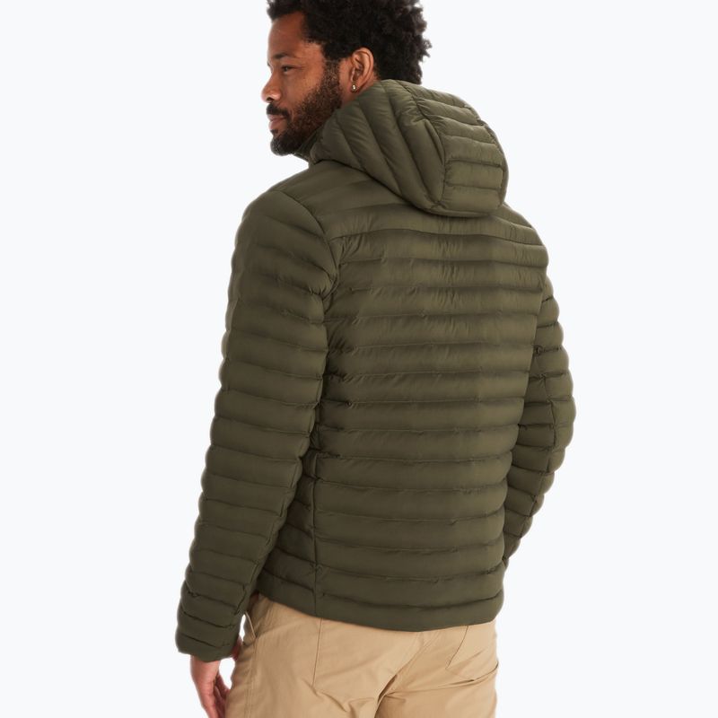 Piumino Marmot Echo Featherless Hoody Uomo nori 2