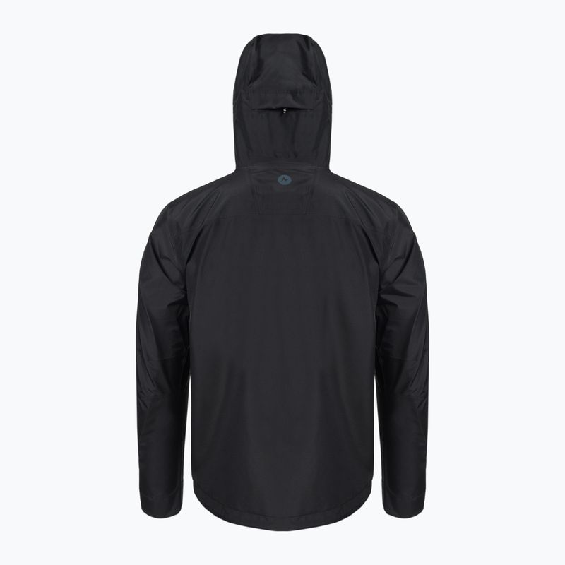 Giacca da pioggia Marmot Minimalist Gore Tex da uomo, nero 3