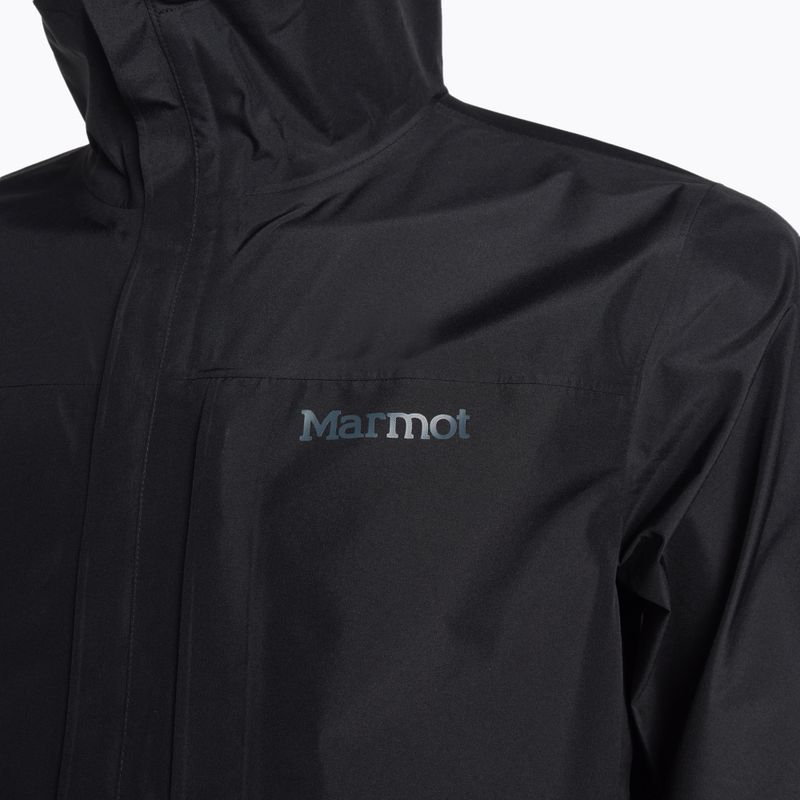 Giacca da pioggia Marmot Minimalist Gore Tex da uomo, nero 4
