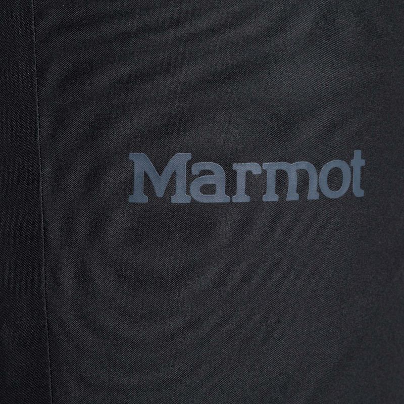 Pantaloni da uomo Marmot Minimalist Gore Tex con membrana, nero 7