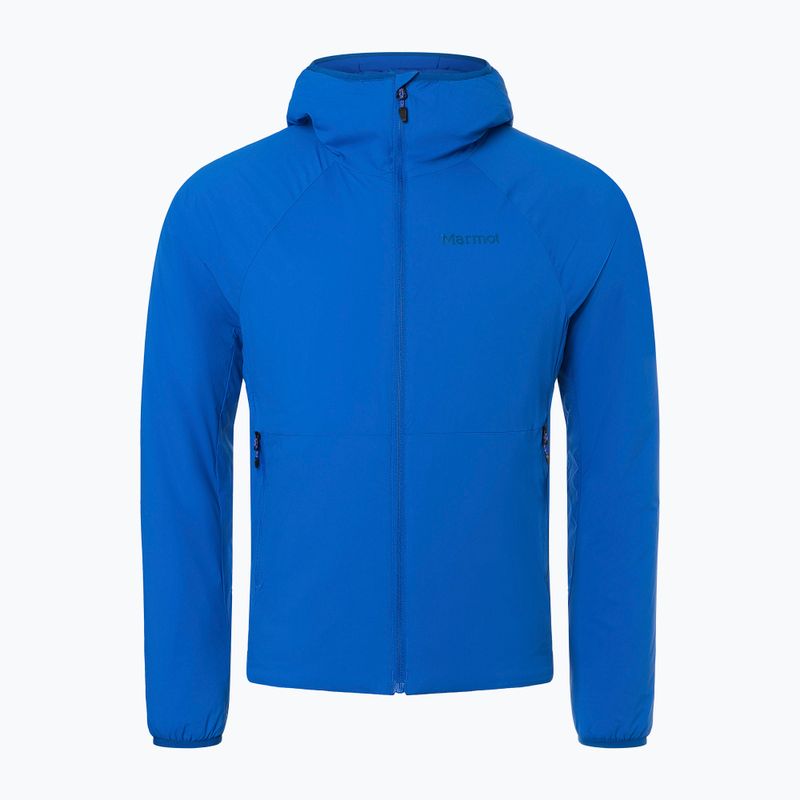 Marmot Novus Hoody giacca isolata da uomo blu scuro 10