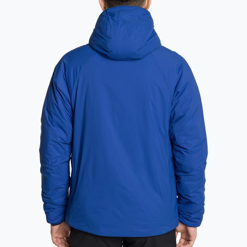 Marmot Novus Hoody giacca isolata da uomo blu scuro 2
