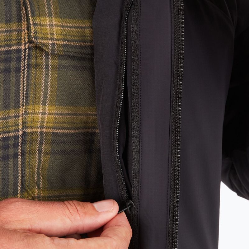 Giacca Marmot Novus LT Hybrid Hoody nera da uomo 10