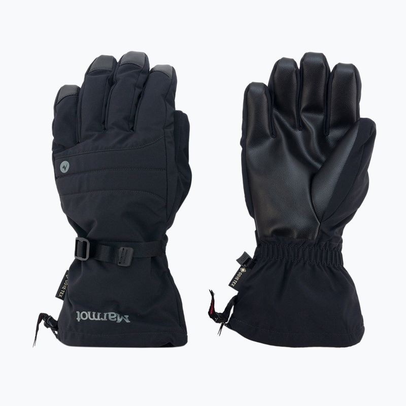 Guanto da sci Marmot da uomo Snoasis Gore Tex nero