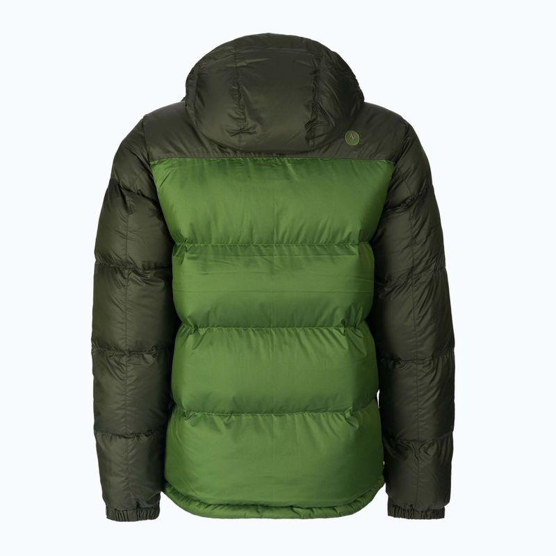 Marmot Guides Down Hoody giacca da uomo foliage/nori 2