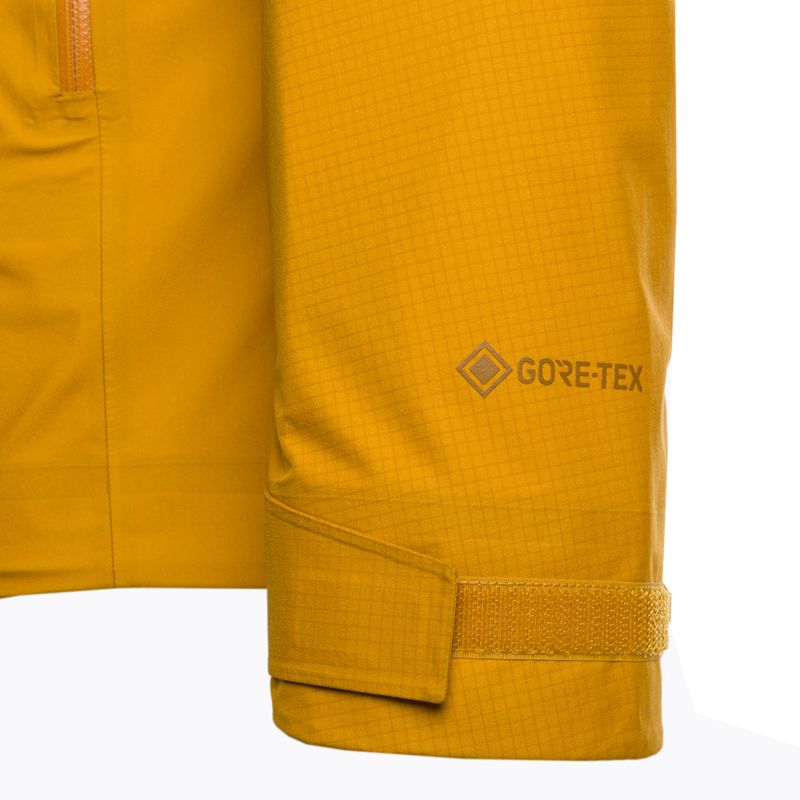 Giacca da pioggia Marmot Mitre Peak Gore Tex da uomo giallo oro 5